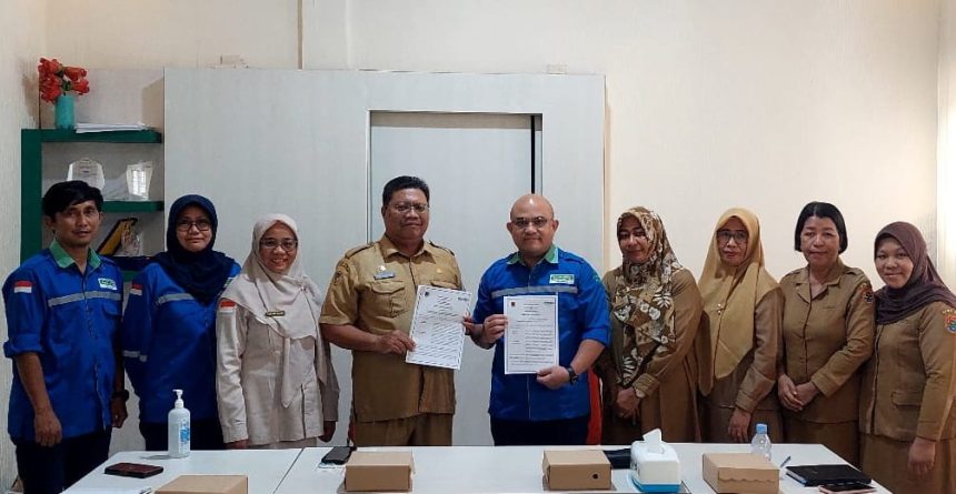 PT PAU dan Dinas Kesehatan (Dinkes) Kabupaten Banggai menjalin perjanjian kerjasama program CSR di bidang kesehatan. (Foto: Istimewa)